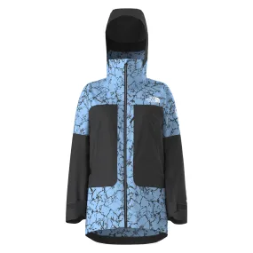 The North Face Women's Summit Verbier Gore-tex Jacket 2025 Cornflower Glacial Fracture Print