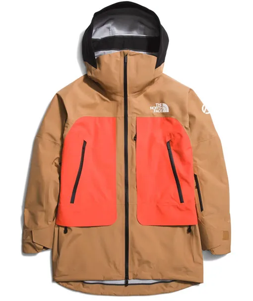 The North Face Women's Verbier Gore Jacket Orange/Almond Butter 2024