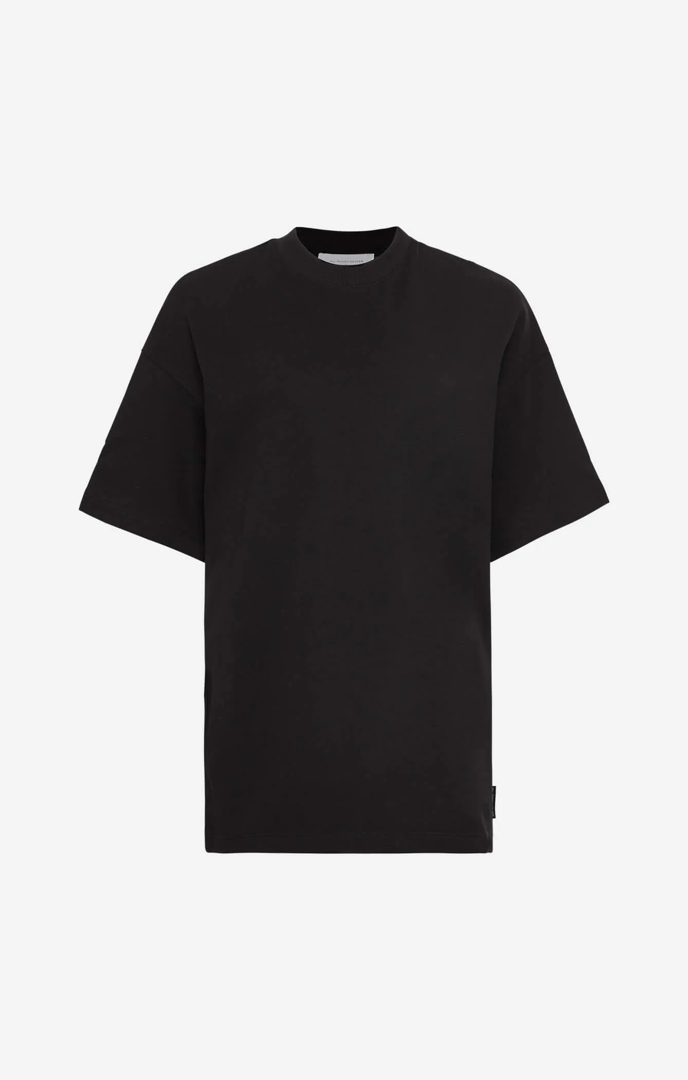 THE TERRY TEE - BLACK