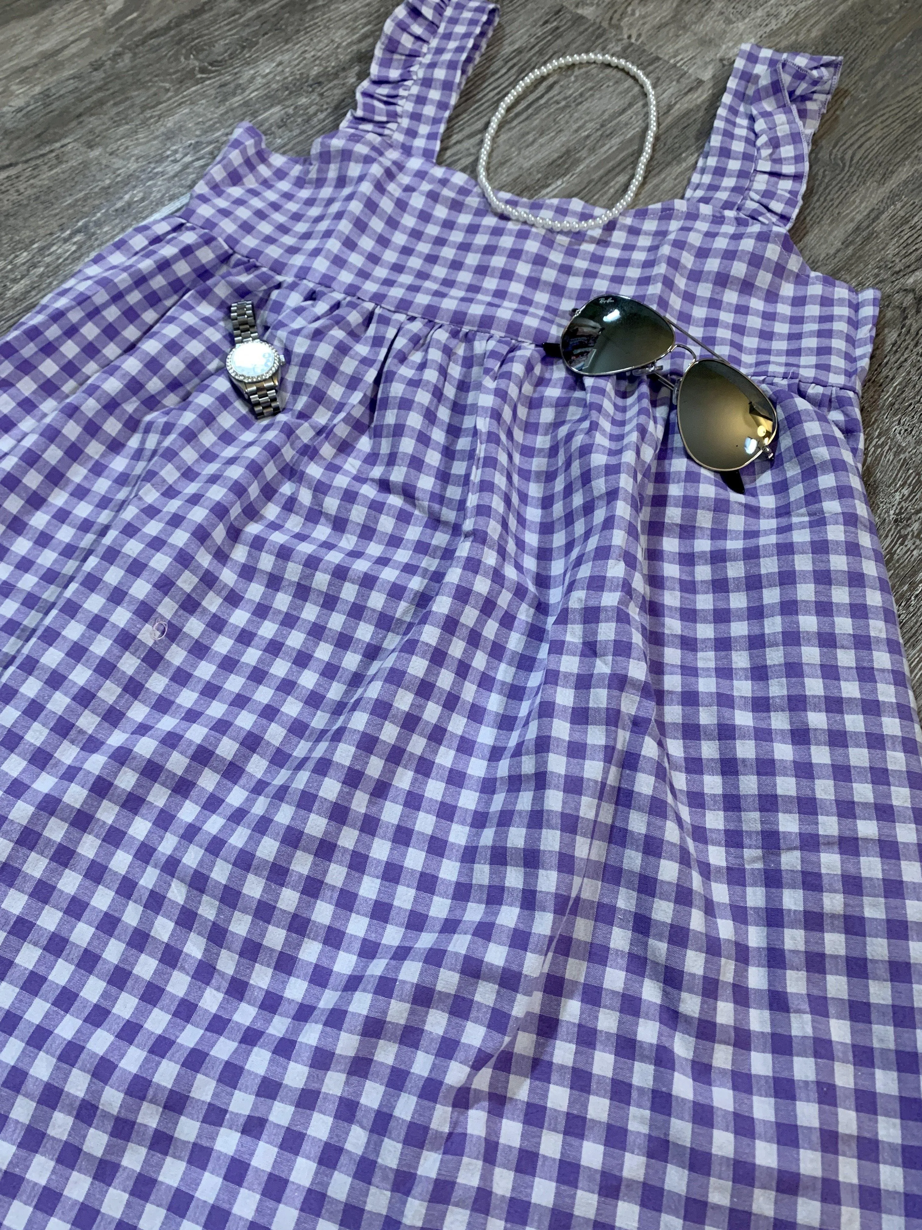 Tolmin Gingham Dress