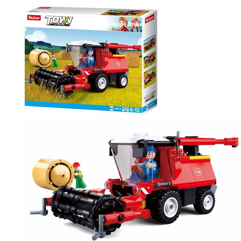 Town-Harvester Building Block Kit (229 Pcs)