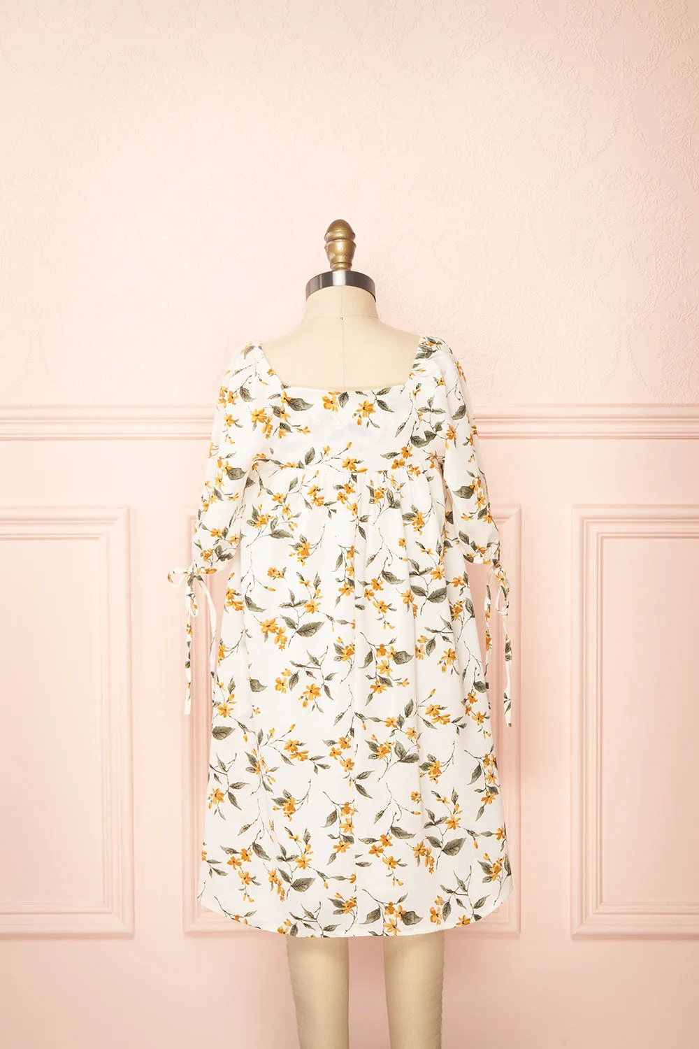 Tuline Mini | Short Floral Babydoll Dress