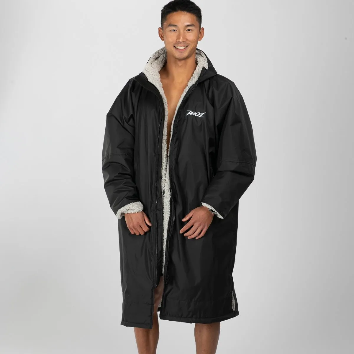 Unisex Ultra Swim Parka - Black