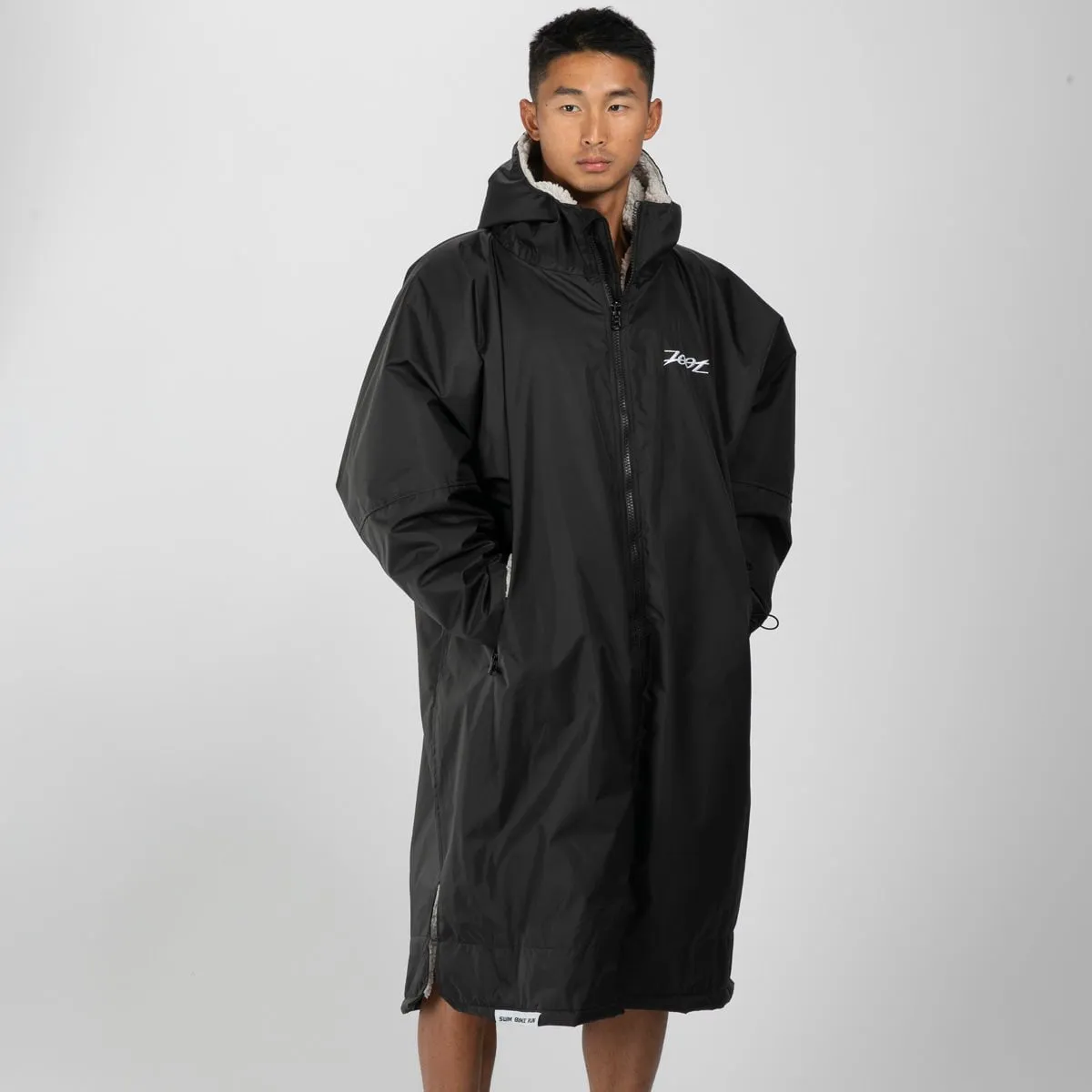 Unisex Ultra Swim Parka - Black