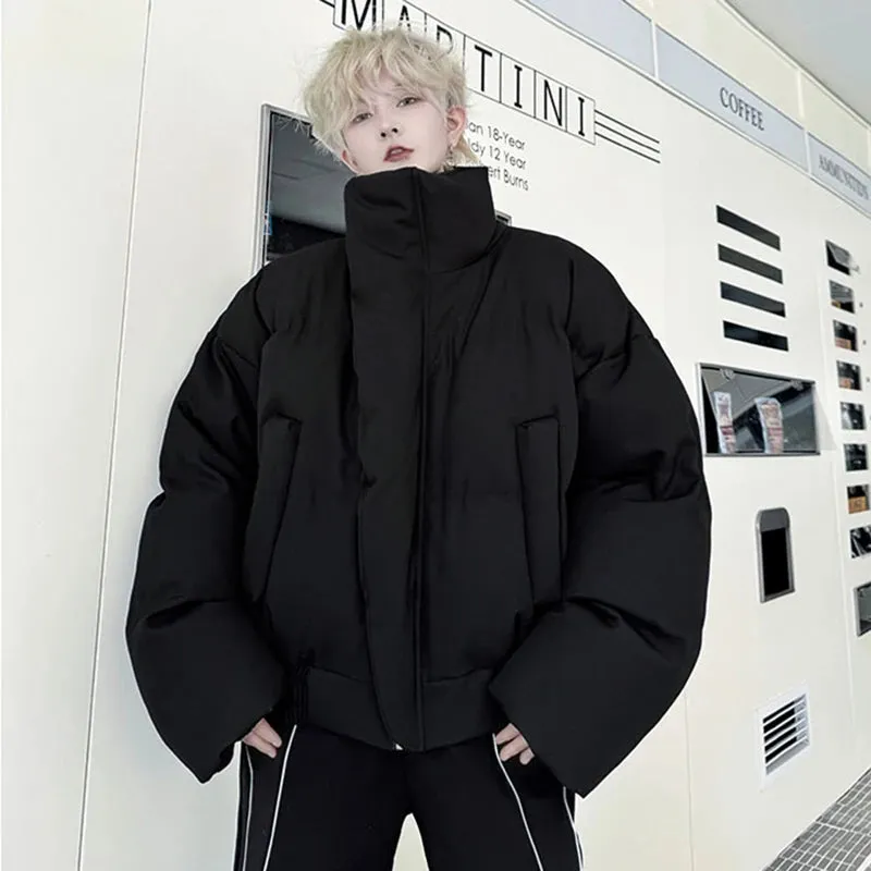 Winter Simple Thick Loose Parka